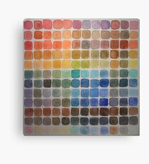 Color Chart Canvas Print