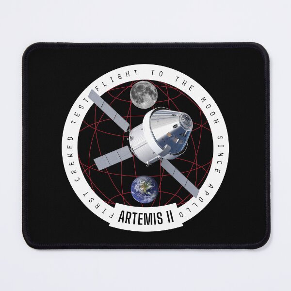 Item preview, Artemis II Retro Logo Commemorative 2024 designed and sold by marboywonderboy.