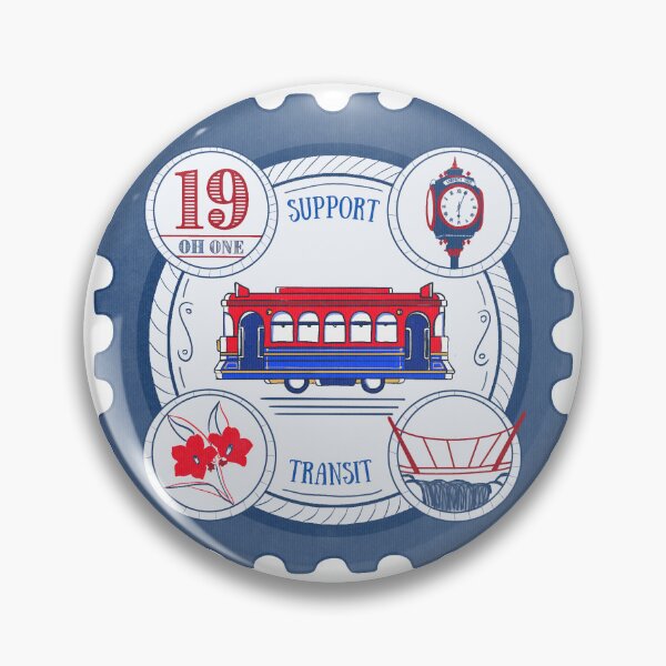 Item preview, Support Transit Stamp - Trolley designed and sold by BitofLiz.