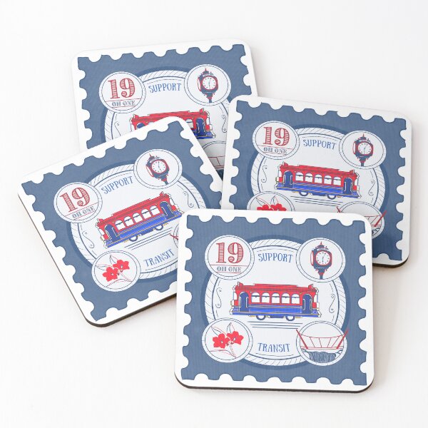 Item preview, Support Transit Stamp - Trolley designed and sold by BitofLiz.