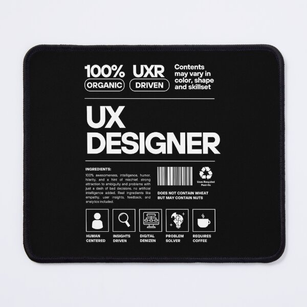 Item preview, UX Design Label Actual Ingredients designed and sold by Zerochilldesign.