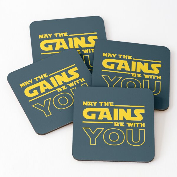 Item preview, May The Gains Be With You Classic 		 designed and sold by zpqaussvmgm27.