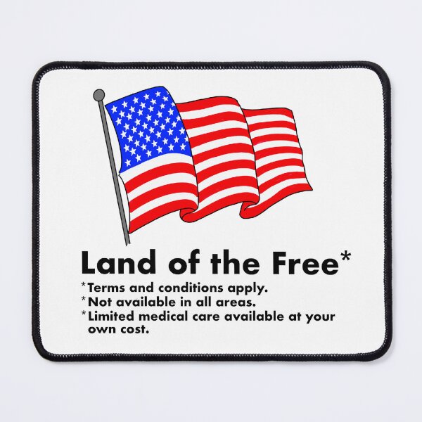 Item preview, Land of the Free* designed and sold by AnonMemeDoodles.