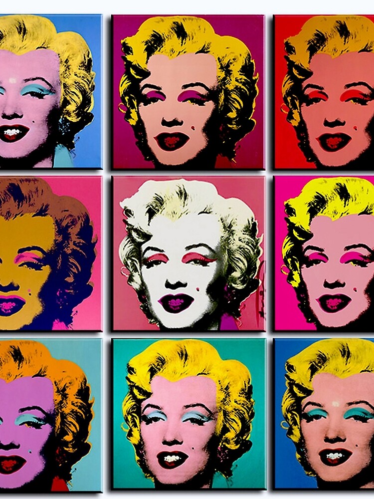 MARILYN ABSTRACT : Art Deco Pop Art Print by posterbobs