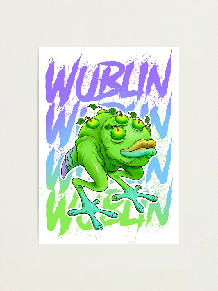 Wubbox Monster Photographic Print for Sale by DrawForFunYt