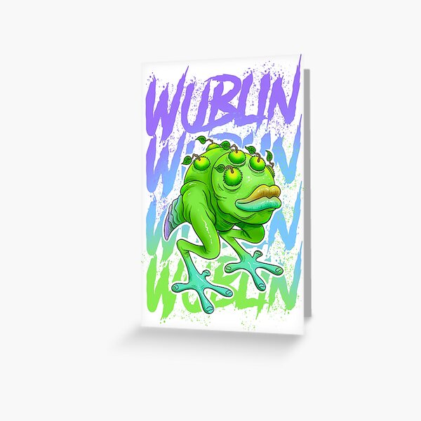 My Singing Monsters Wubbox | Greeting Card