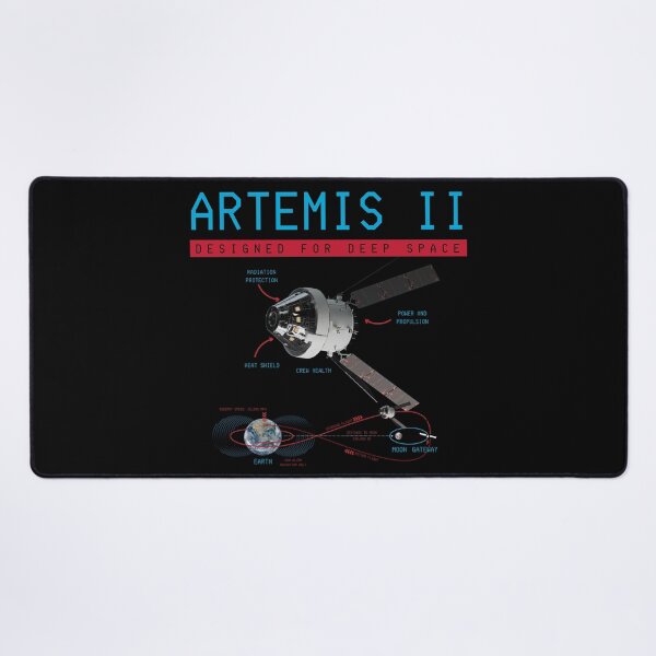 Item preview, Artemis 2 Moon Mission Souvenir 2024 designed and sold by marboywonderboy.