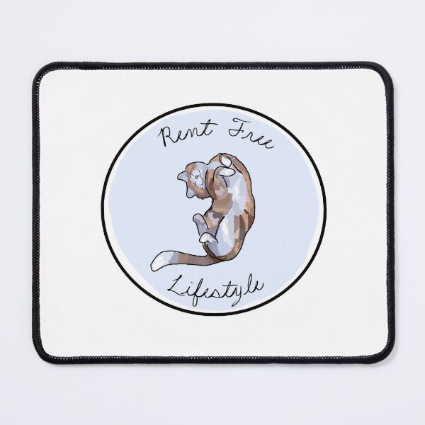Item preview, Rent Free Lifestyle designed and sold by NotBadDesigns.