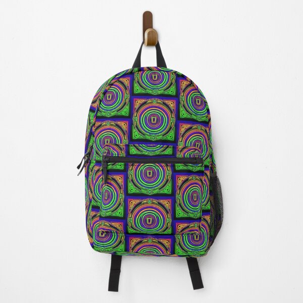Item preview, Neon Doorway - Psychedelic Pattern designed and sold by NomadicCreative.