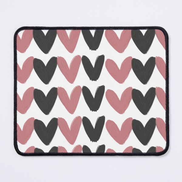 Item preview, black pink heart designed and sold by sasasticker.
