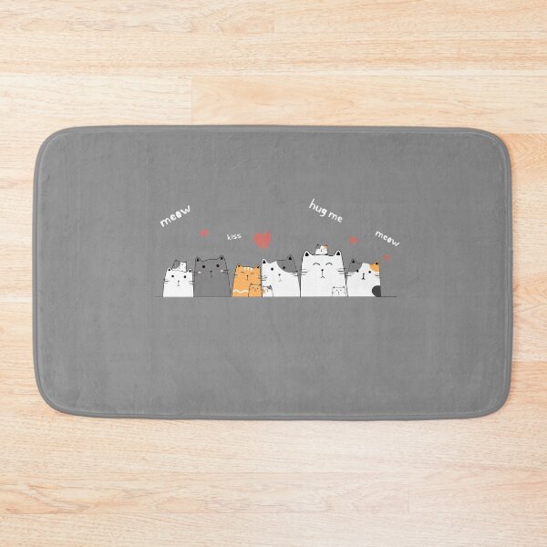 Item preview, Cute cat family hand drawn designed and sold by quanlh.