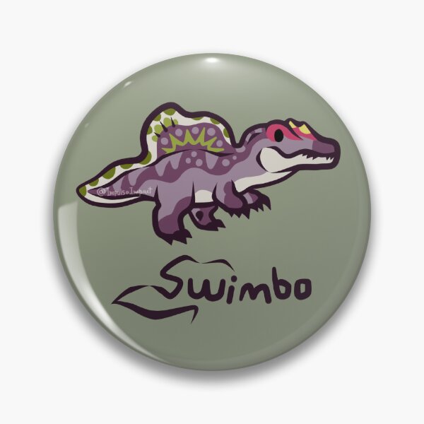 Item preview, swimming spinosaurus designed and sold by IMPULSEimpact.