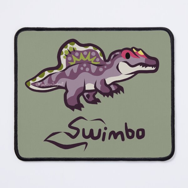 Item preview, swimming spinosaurus designed and sold by IMPULSEimpact.