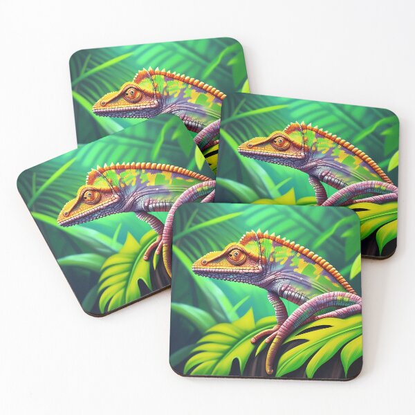 Item preview, Chameleon in the Jungle designed and sold by gefarnessaon.