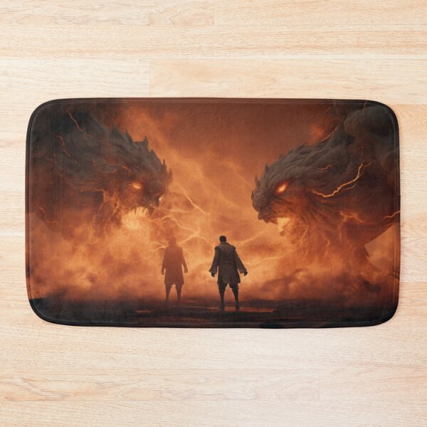 Item preview, Genie Battle - Fight fire with fire, and wish with wish designed and sold by shakespeare1212.