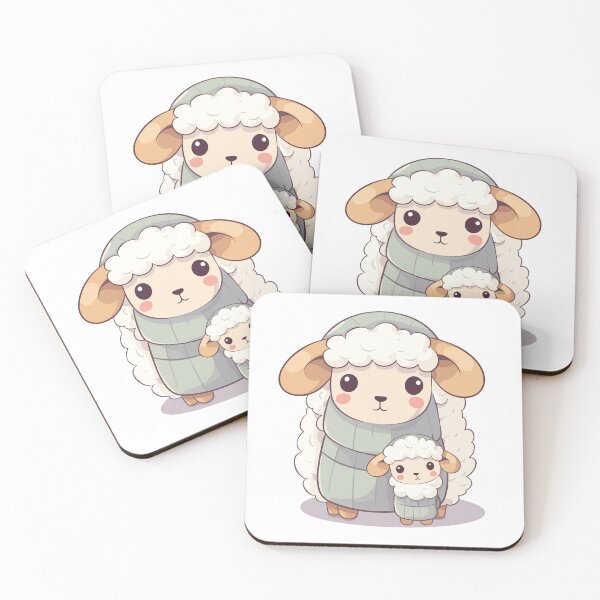 Item preview, Mother sheep and lambs designed and sold by Romartel.