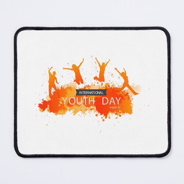Item preview, Happy international youth day designed and sold by quanlh.