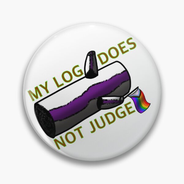 Artikelvorschau, Demisexual Pride Log entworfen und verkauft von NinjArt-NinJosh.