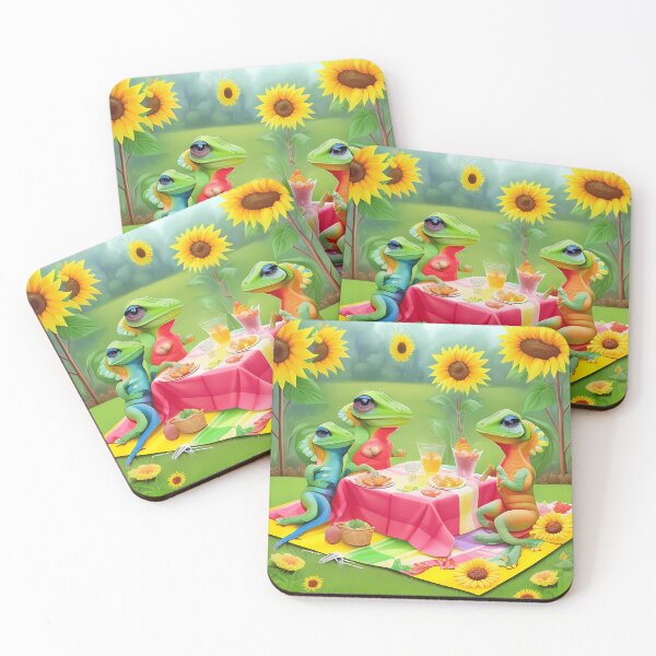 Item preview, Chameleon Picnic- Joyful Feast designed and sold by siusapafosg.