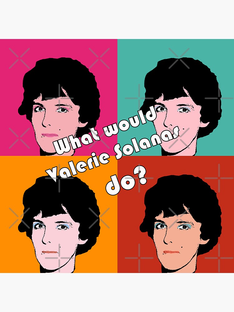"Valerie Solanas" Sticker for Sale by ValentinaHramov | Redbubble