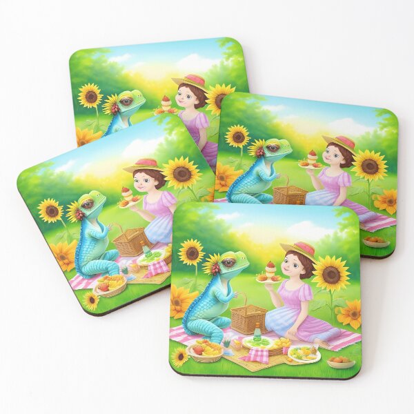 Item preview, Chameleon Picnic- Joyful Feast designed and sold by siusapafosg.