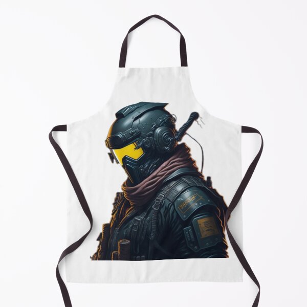 Item preview, Cyberpunk style fighter pilot designed and sold by ProductArtistry.