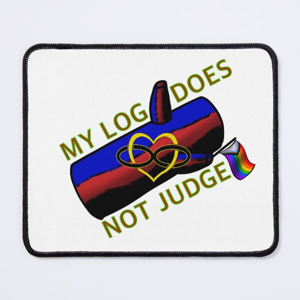 Item preview, Polyamory Pride Log (Old Infinity Heart Version) designed and sold by NinjArt-NinJosh.