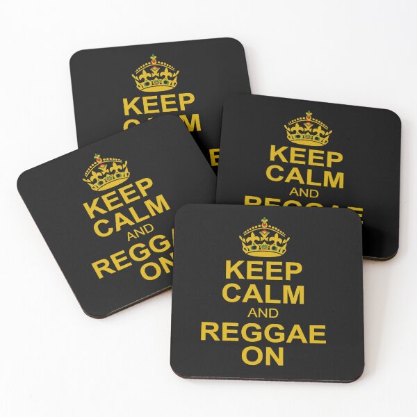 Item preview, Keep Calm and Reggae On designed and sold by reggaeartgifts.