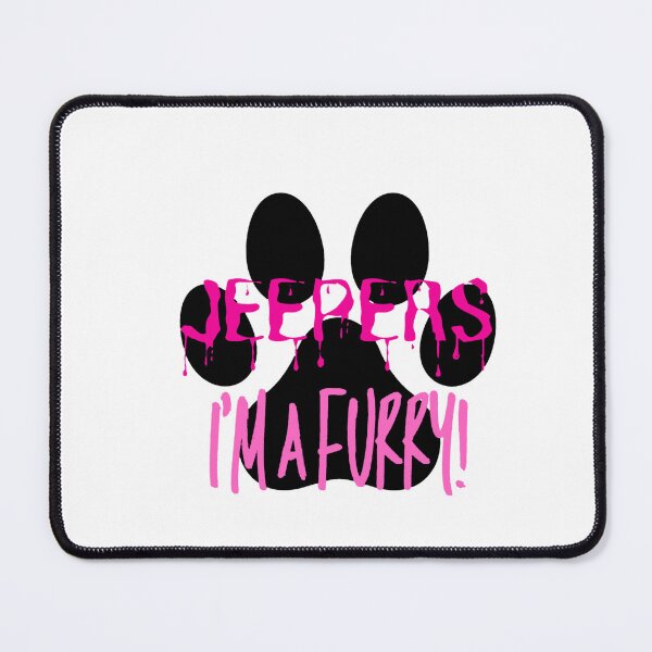 Item preview, Jeepers I_amp_39_m a Furry! Graphic - Pink designed and sold by cavazo-seleno.