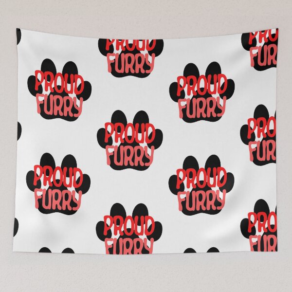 Item preview, Proud Furry Graphic - Red designed and sold by cavazo-seleno.
