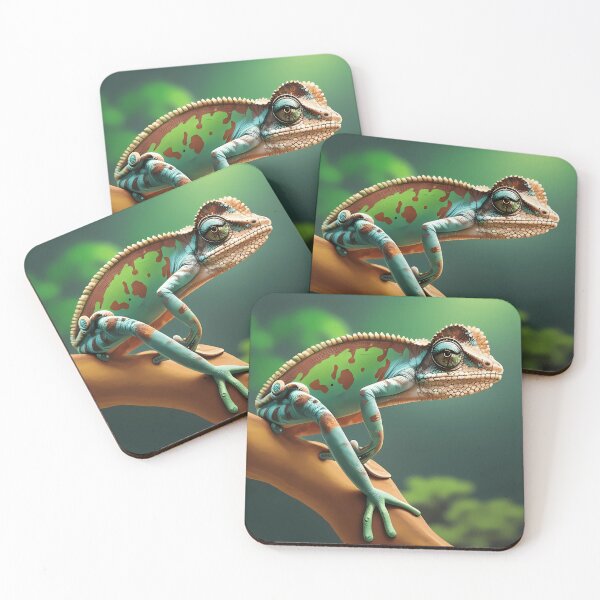 Item preview, Chameleon Scene- Textured Brushstrokes designed and sold by jaehakeshaghm.