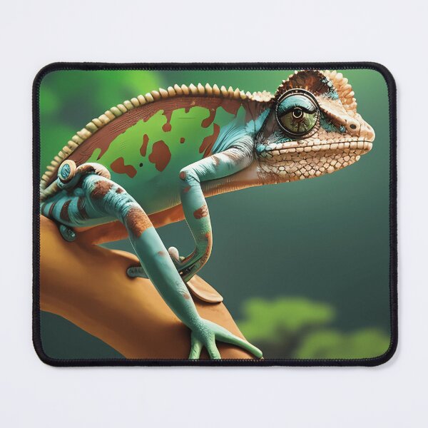 Item preview, Chameleon Scene- Textured Brushstrokes designed and sold by jaehakeshaghm.