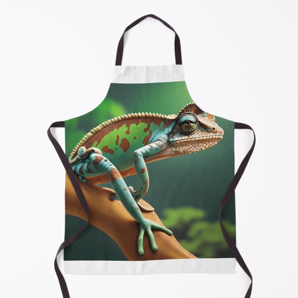 Item preview, Chameleon Scene- Textured Brushstrokes designed and sold by jaehakeshaghm.