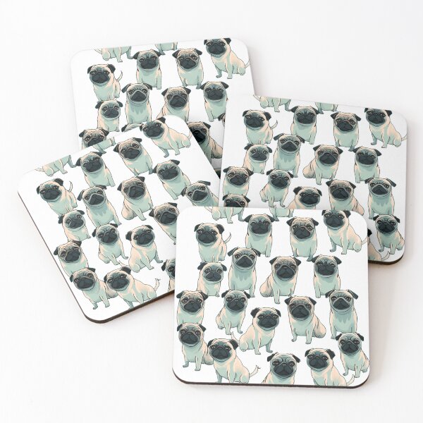 Item preview, PUGS PATTERN designed and sold by Jessie-An.