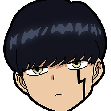 Mash Burnedead Mashle Magic and Muscles Anime Peeker Design | Sticker