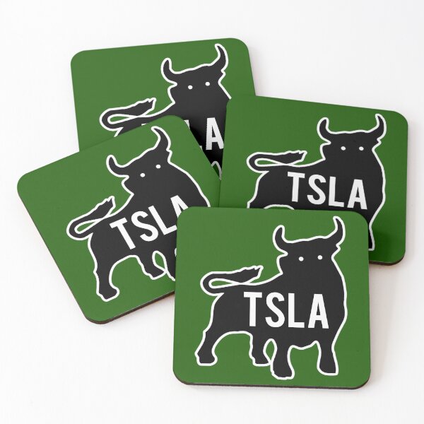 Item preview, TSLA Bull - Tesla Stock - Elon Musk 	 	 designed and sold by vmskrvussch26.