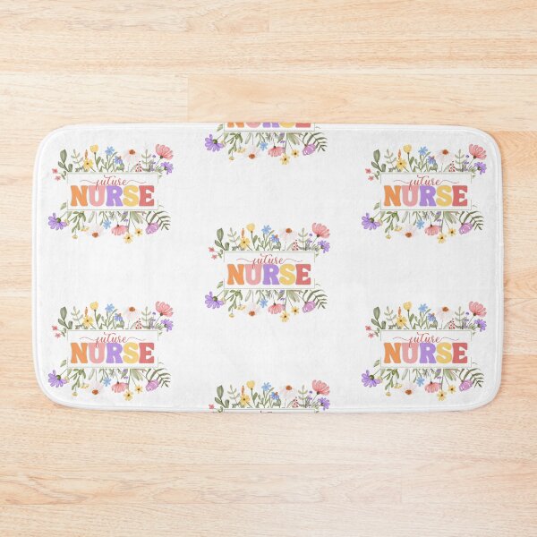 Item preview, Future Nurse Colorful Flowers Happy Celebration School Graduation Student designed and sold by Pixar23.