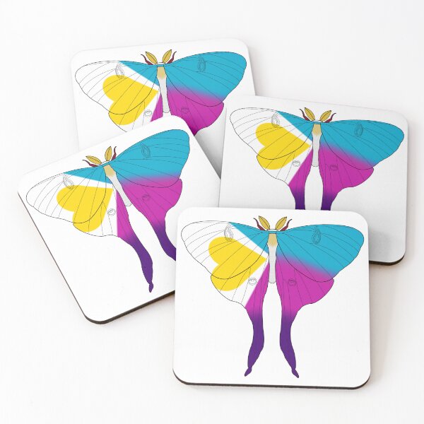 Item preview, Poly Pride Moth (Updated Version) designed and sold by NinjArt-NinJosh.