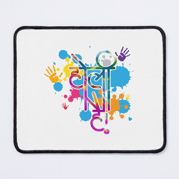 Item preview, Beautiful decoration with colorful hands and Indian alphabet designed and sold by TirrellColister.