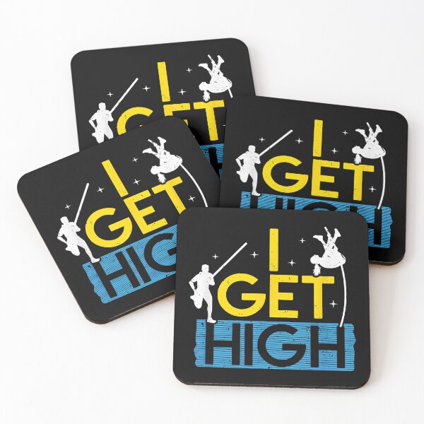 Item preview, Pole Vault I Get High Rack And Field Vaulting Sport Athlete  designed and sold by ChristianMat.
