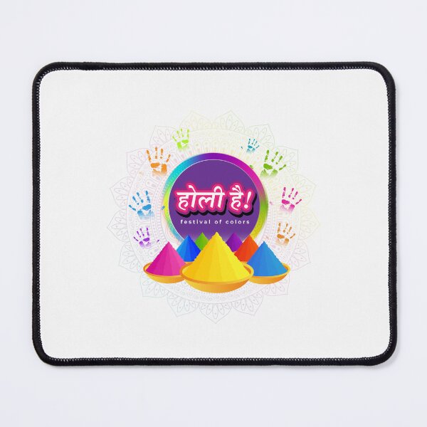 Item preview, Colorful circle, hands and powder create a happy Holi designed and sold by TirrellColister.