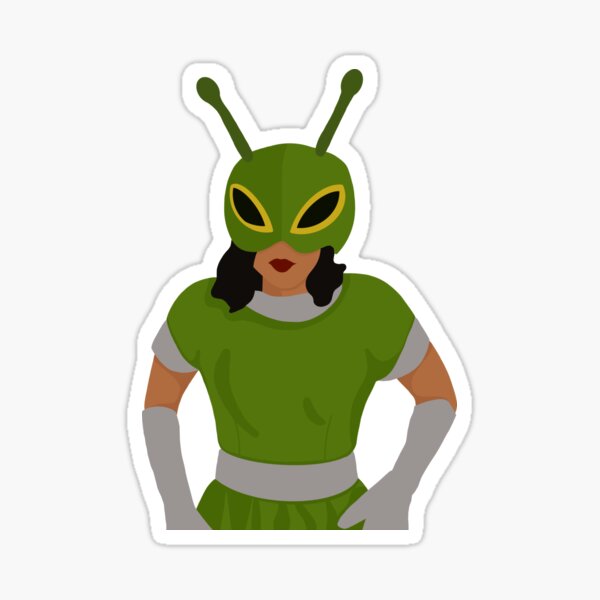 Vista previa del artículo con la obra «Olivia extraterrestre - Halloween», diseñado y vendido por Morton Designs.