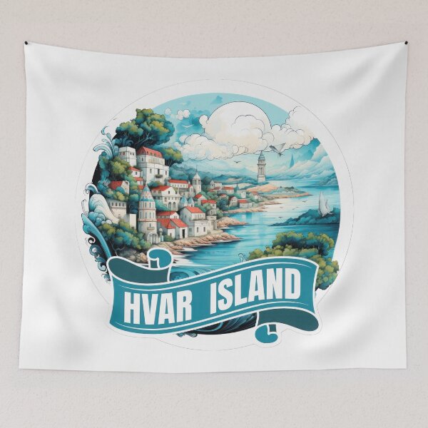 Item preview, Hvar Island Croatia designed and sold by duke818.