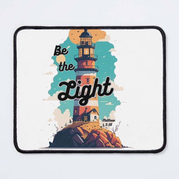 Item preview, Be the light Matthew 5:16 designed and sold by Oardesigns.