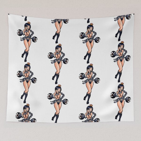 Item preview, Chain Chompette Pin Up designed and sold by burrows-doretta.