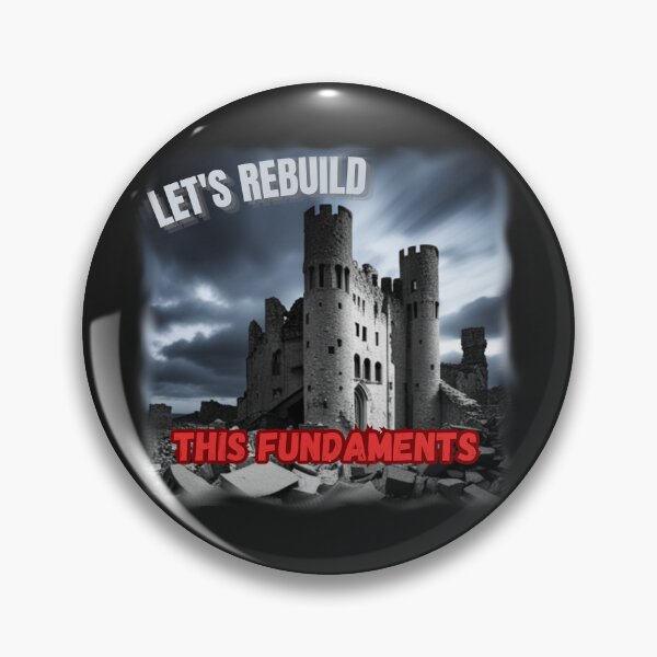 Item preview, Castles Crumbling - LET'S REBUILD designed and sold by KGSM.
