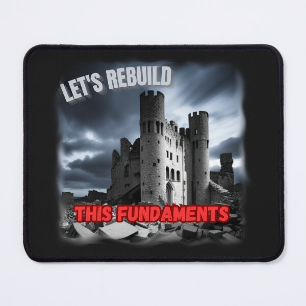 Item preview, Castles Crumbling - LET'S REBUILD designed and sold by KGSM.