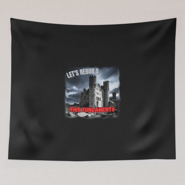 Item preview, Castles Crumbling - LET'S REBUILD designed and sold by KGSM.