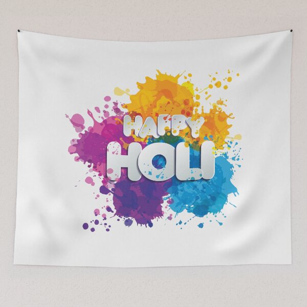 Item preview, Happy Holi by a colorful explosion designed and sold by TirrellColister.