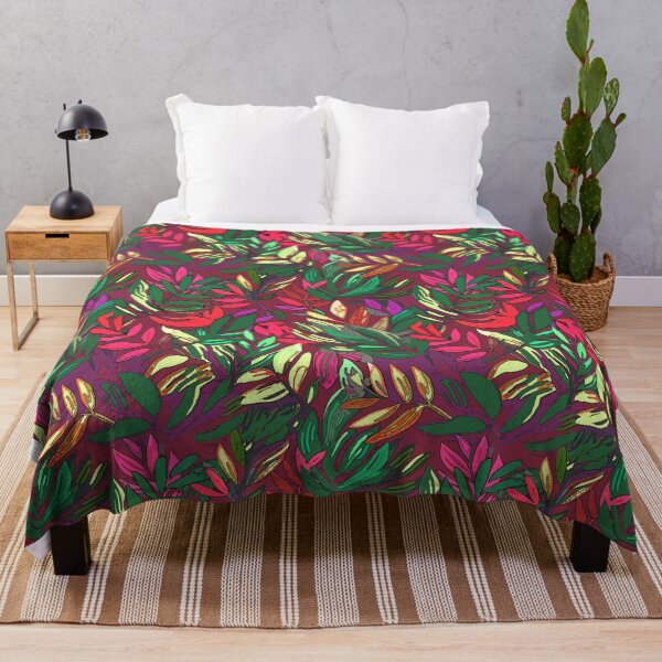 Item preview, Tropical red green designed and sold by Alessandro Remo Mazzoni Remotextiles.